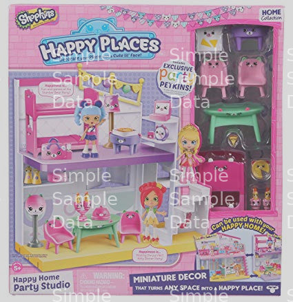 Shopkins Happy Places - Happy Home Games Room and Laundry