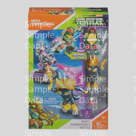 Mega Bloks Teenage Mutant Ninja Turtles Dimension X Building Set