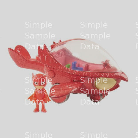 PJ Mask Rev-N-Rumble Owl Glider