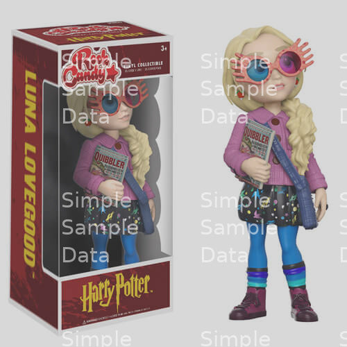 Funko Rock Candy Harry Potter:Luna Lovegood