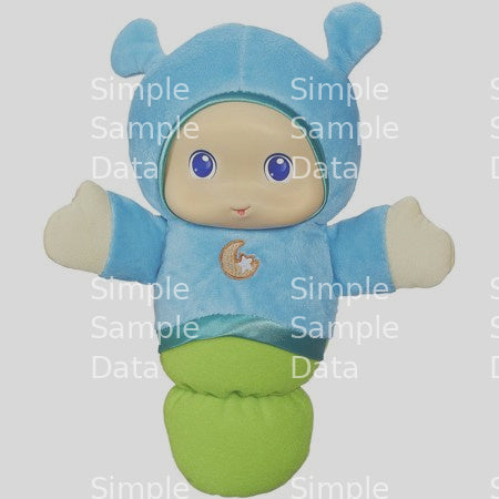 PLAYSKOOL PLAY FAVORITES LULLABY GLOWORM Toy (Blue)