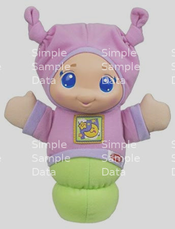 PLAYSKOOL PLAY FAVORITES LULLABY GLOWORM Toy (Pink)