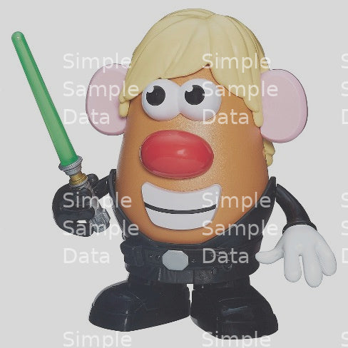 Playskool Mr. Potato Head Luke Frywalker