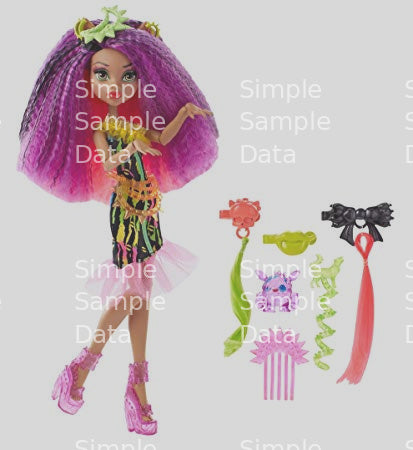 Monster High Electrified Monstrous Hair Ghouls Clawdeen Wolf Doll
