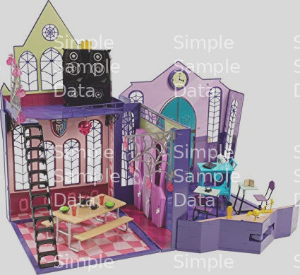 Monster High School Playsets Gift Set