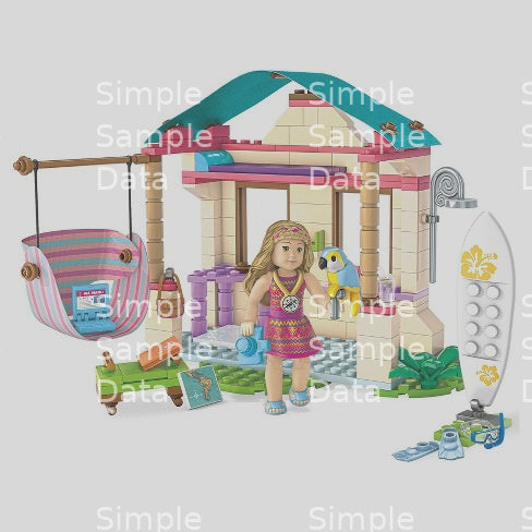 Mega Construx American Girl Lea's Beach Hut