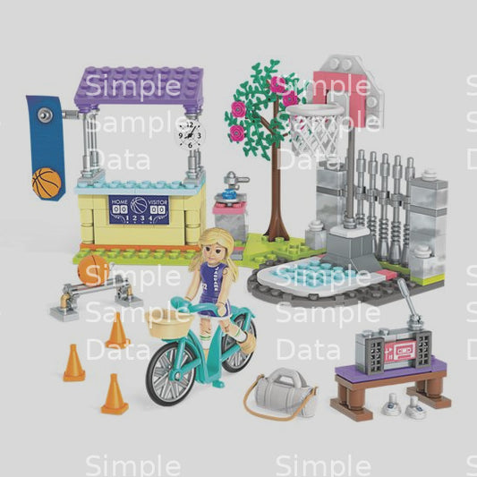 Mega Construx American Girl Julie's Basketball Practice