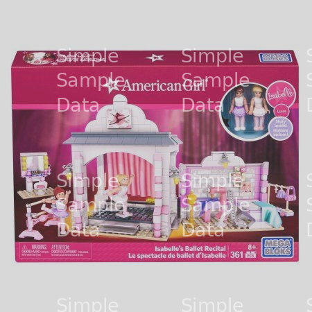 Mega Bloks American Girl Isabelle Ballet Recital