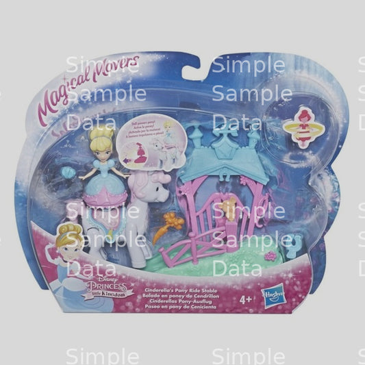 Disney Princess Little Kingdom Magical Movers Pony Ride Cinderella' s Stable Playset