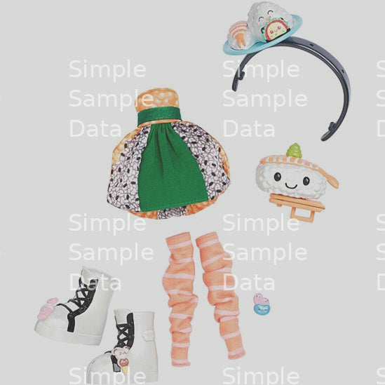 Kuu Kuu Harajuku Sushi Fashion Pack