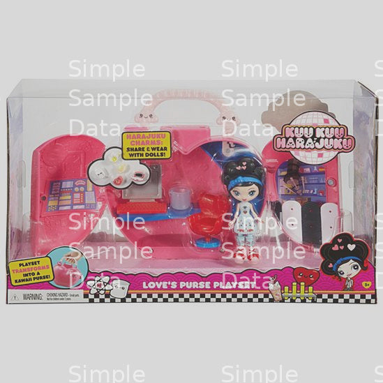 Kuu Kuu Harajuku Love's Purse Playset