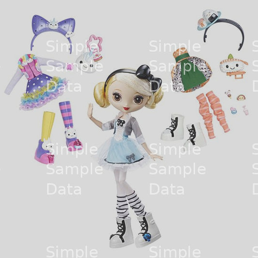 Kuu Kuu Harajuku G Fashion Doll with Fashions Gift Set