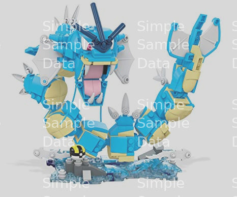 Mega Construx Pokemon Gyarados Buildable Figure