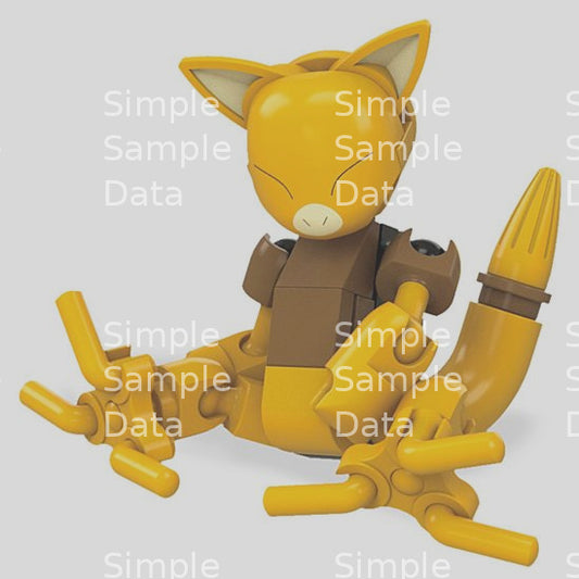 Mega Construx Pokemon Abra Buildable Figure