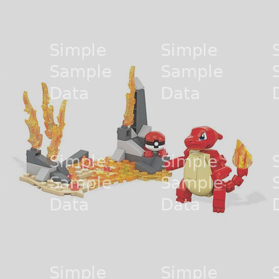 Mega Construx Pokemon Charmeleon Buildable Figure