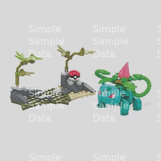Mega Construx Pokemon Ivysaur Buildable Figure