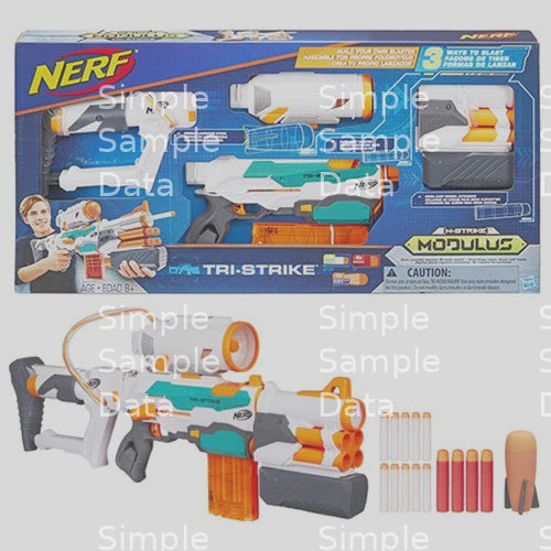 Nerf Modulus Tri-Strike Blaster Toy