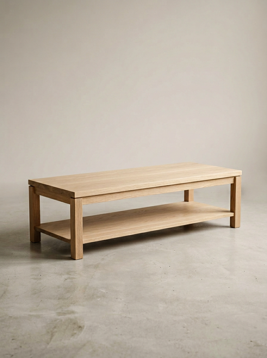 Halden Coffee Table in White Oak