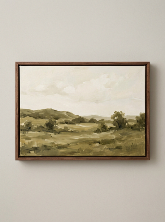 Lowlands Landscape, Stretched Canvas