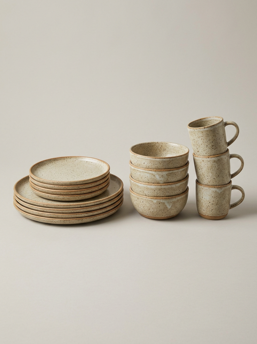 Mesa Stoneware Dinnerware Set, 16 Piece