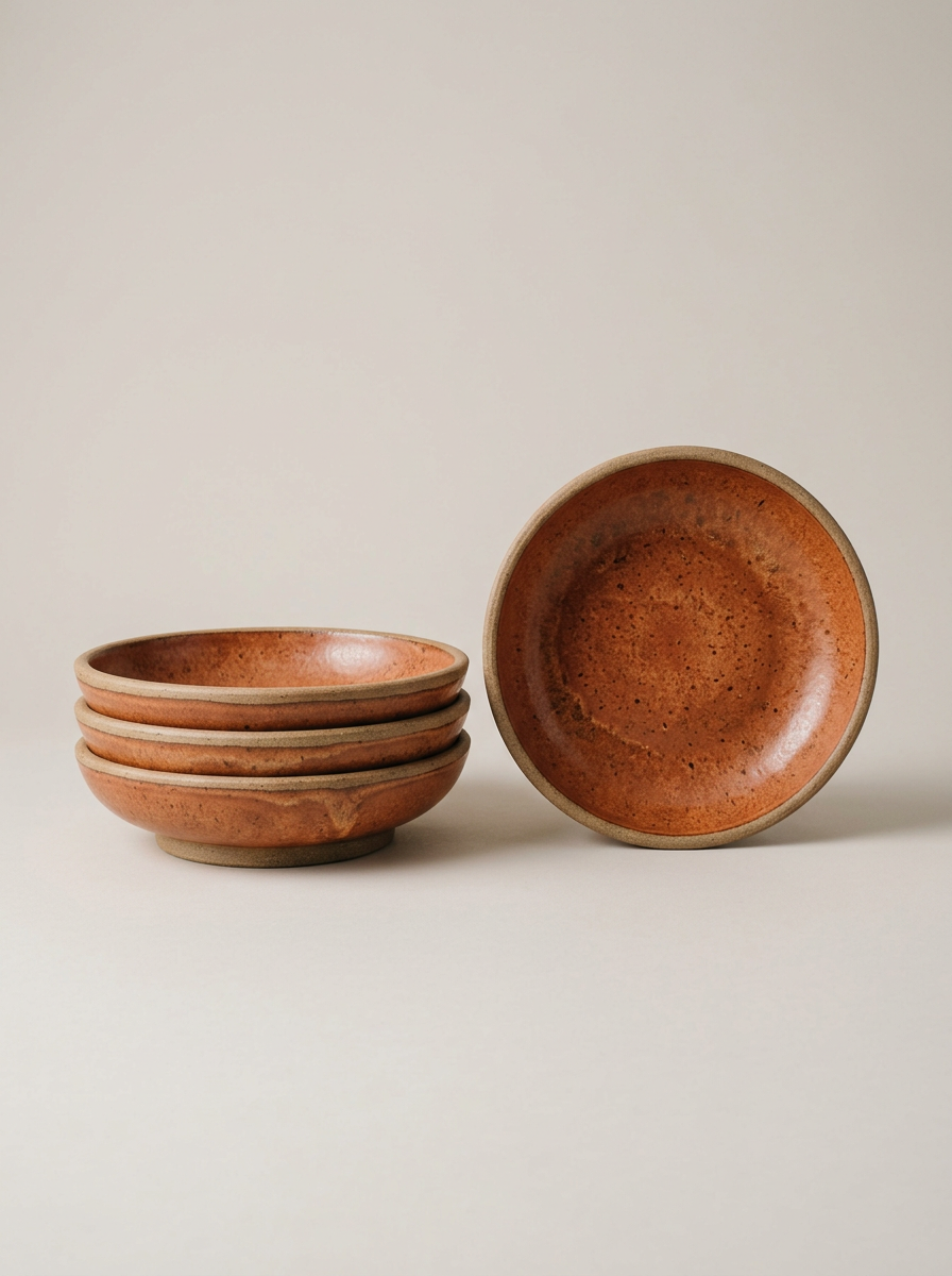 Mesa Stoneware Pasta Bowls, Set of Four