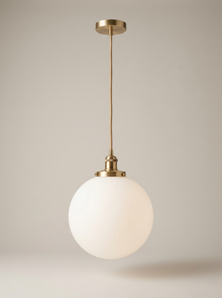 Orba Hand-Blown Globe Pendant