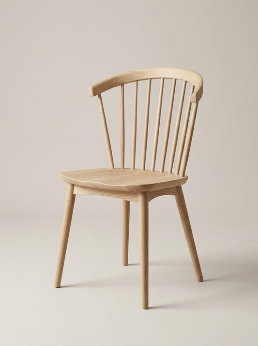 Sagano Dining Chair in White Oak