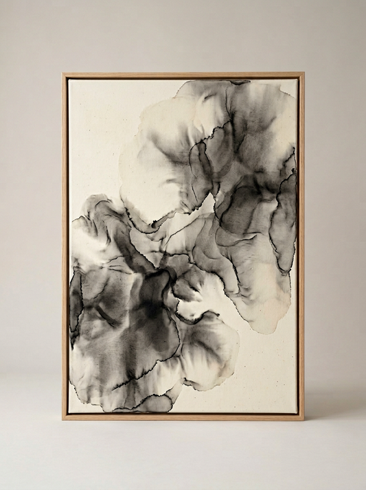 Vesper Ink Field, Stretched Canvas